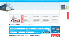 Desktop Screenshot of basrareal-estate.com